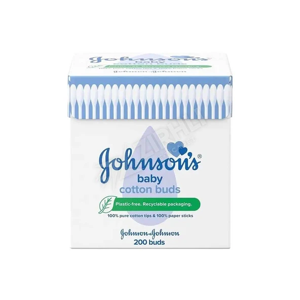 5 ADET Johnson's Baby Kulak Çubuğu 200 Lü ürün görseli 1