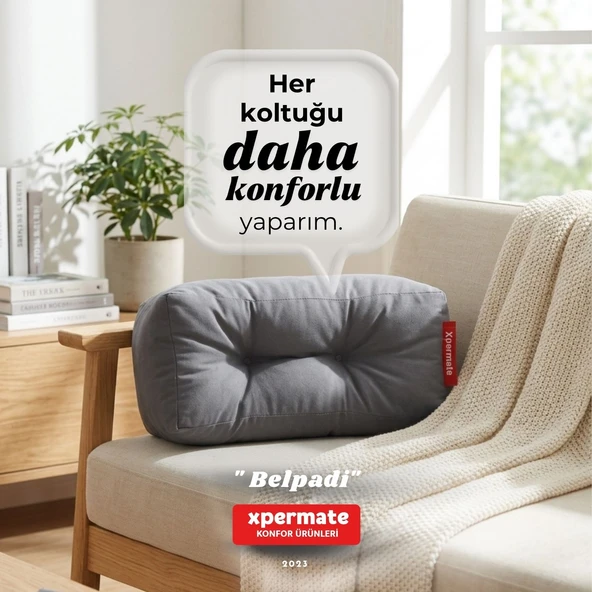 Belpadi bel yastýðý gri ürün görseli 1