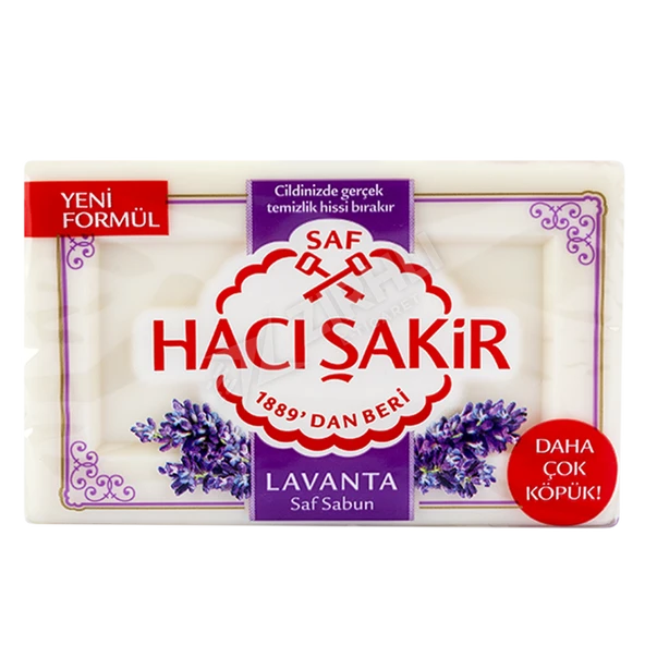 2 ADET Hacı Şakir Lavanta Kokulu Banyo Sabunu 150 gr ürün görseli 1