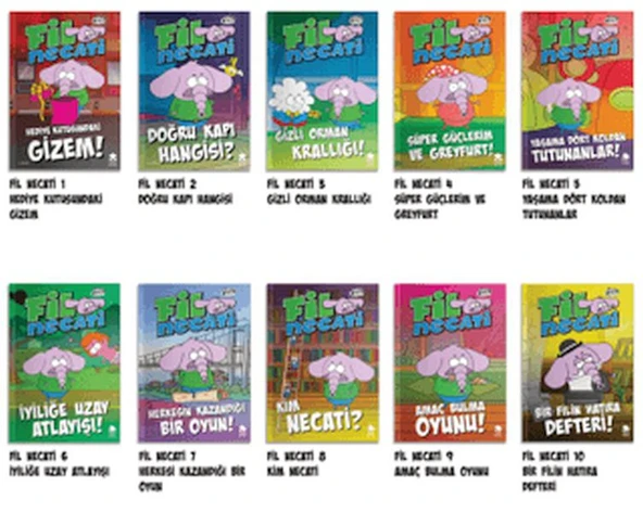 Kral Şakir Fil Necati Seti (10 Kitap) ürün görseli 1