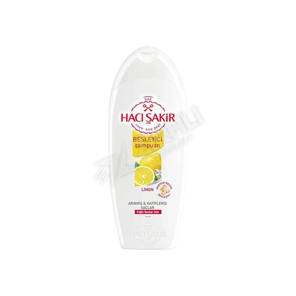 2 ADET Hacı Şakir Limon Yağlı Şampuan 500 Ml ürün görseli 1