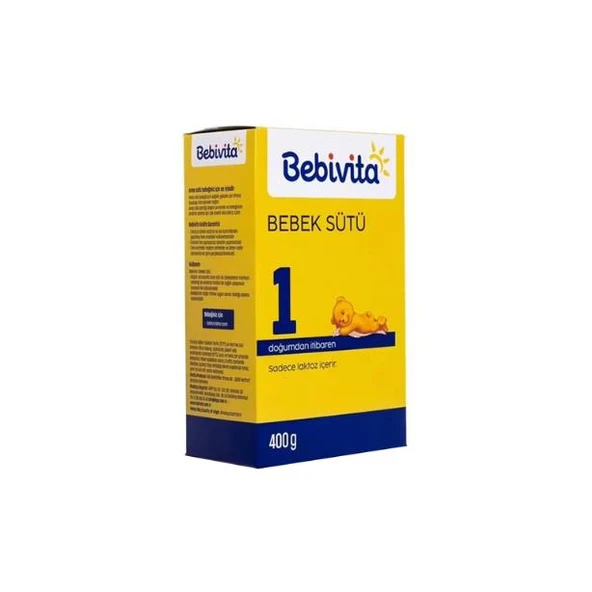 Bebivita Bebek Sütü 400 GR No:1 (Doğumdan itibaren) ürün görseli 1