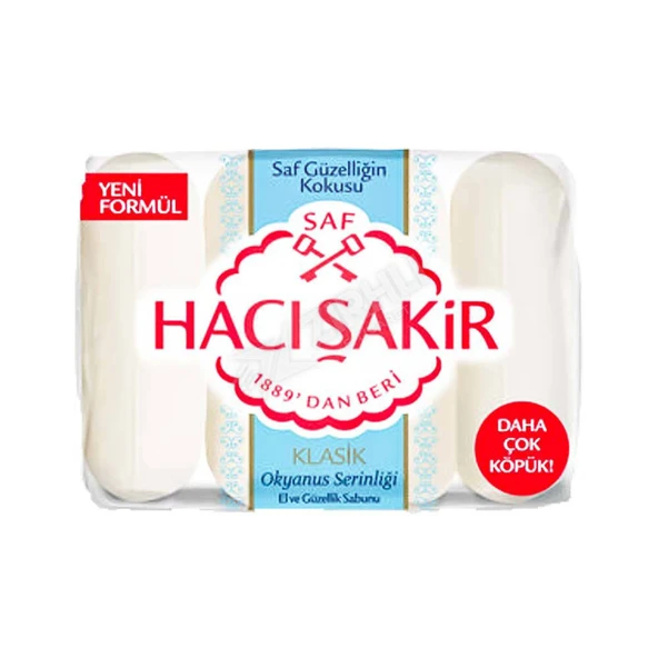 Hacı Şakir Sabun Güzellik Okyanus Serinliği 4X70 Gr ürün görseli 1