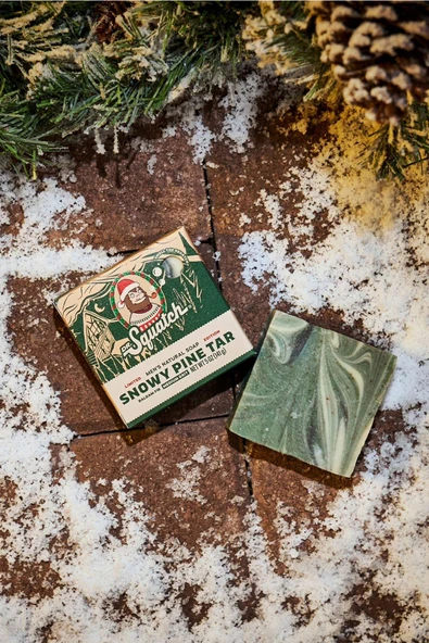Dr.Squatch Snowy Pine Tar Erkek Sabunu 141GR - Resim 4