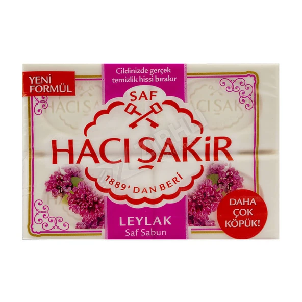 5 ADET Hacı Şakir Leylak Kokulu Banyo Sabunu 600 Gr ürün görseli 1
