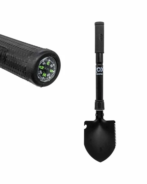 Rox Pusulalı Katlanır Kamp Küreği 42 cm - Resim 4