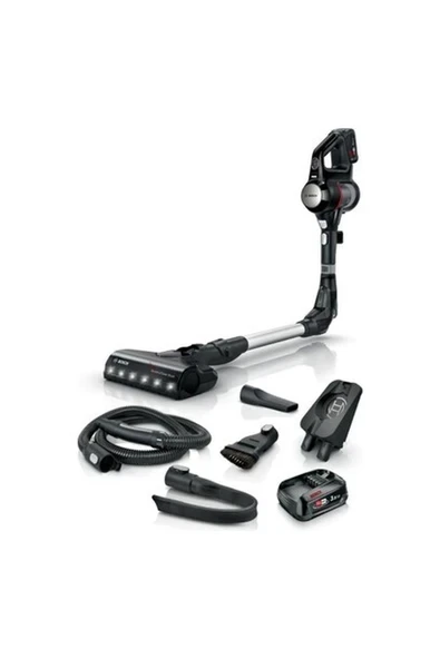 Bosch BBS712XTR Şarjlı Süpürge, Unlimited 7, Siyah ürün görseli 1