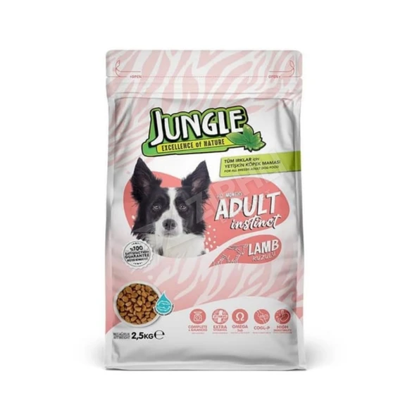 Jungle Köpek Maması Kuzulu 2.5 Kg ürün görseli 1