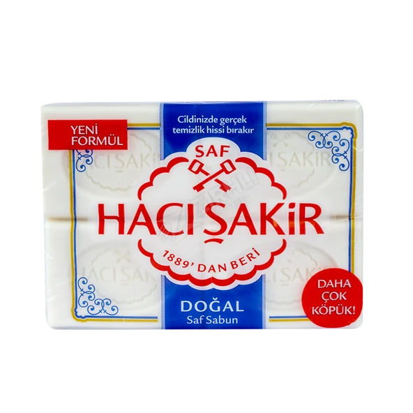 2 ADET Hacı Şakir Sabun Doğal 600 Gr ürün görseli 1
