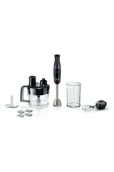 Bosch Serie 4, El Blenderı, ErgoMaster, 1000 W, Siyah, Antrasit MSM4B674 Uyumlu ürün görseli 1