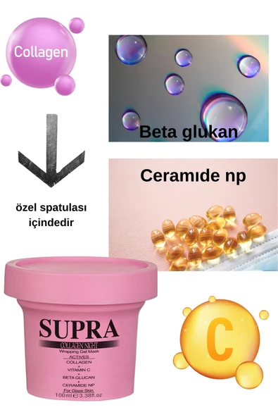 100 ml Collagene Gece Uyku Maskesi - Resim 3