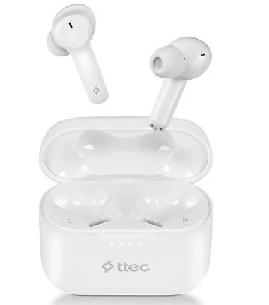 Ttec AirBeat Play 2KM135B TWS Beyaz Kulak İçi Bluetooth Kulaklık-AMBALAJ HASARLI(KOZMETİK İZLER MEVCUTTUR) ürün görseli 1