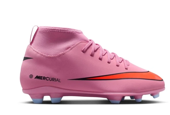 Nike Jr Mercurial Superfly 10 Club Fg/Mg Çocuk Pembe Futbol Krampon FQ8318-600 I-189 ürün görseli 1