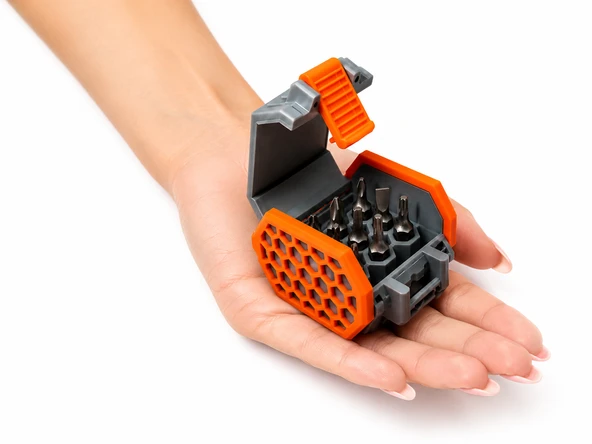 ?✨ Mini Bit Kutusu Tornavida Uç Saklama Kutusu Taşınabilir Organizer Sert Plastik Bit Düzenleyici ürün görseli 1