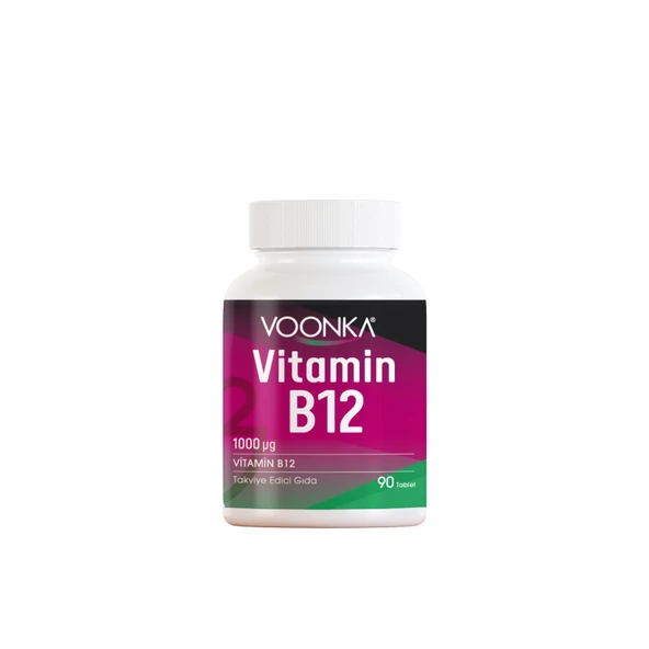 Voonka Vitamin B12 90 Tablet ürün görseli 1