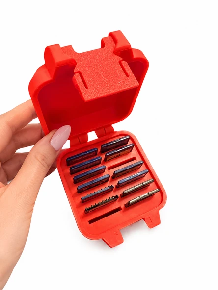 SD Kart Saklama Kutusu Hafıza Kartı Düzenleyici Koruma Kutusu Taşınabilir Sert Plastik Organizer ürün görseli 1