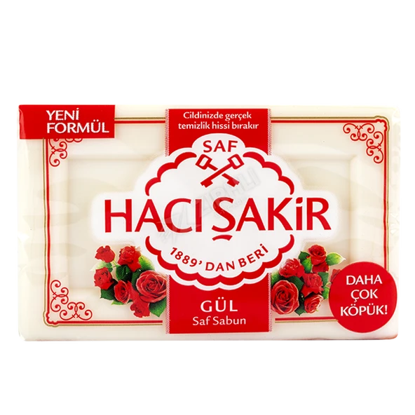 4 ADET Hacı Şakir Sabun Gül 600 Gr ürün görseli 1