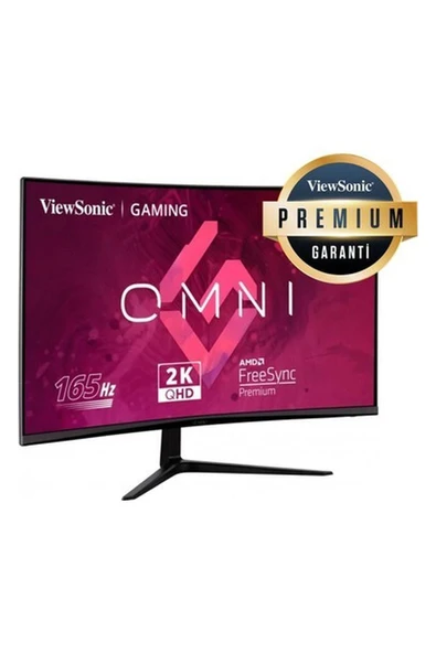 Viewsonic VX3218C-2K 32" 1ms 165Hz (2xhdmı-1xdp) Va Curved Qhd Gaming Monitör ürün görseli 1