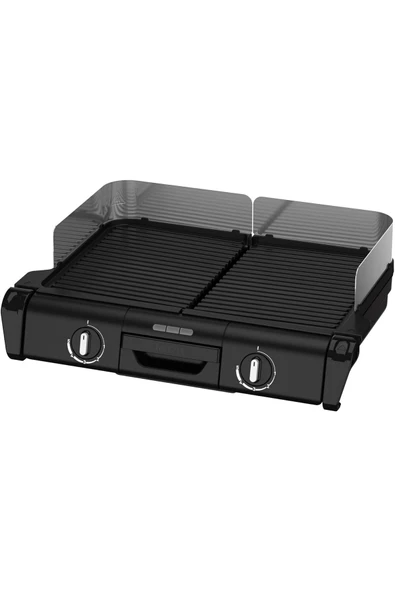 TEFAL Family Elektrikli Izgara- 2400 W, Çift Termostatlı XXL Yüzey ve Az Dumanlı (10 Kişilik) ürün görseli 1