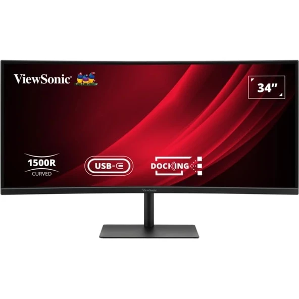VIEWSONIC VG3419C-2 WORKPRO MONITOR 34INC  3.5MS 120HZ 3440X1440 TILT YUKSEKLIK AYARI ürün görseli 1