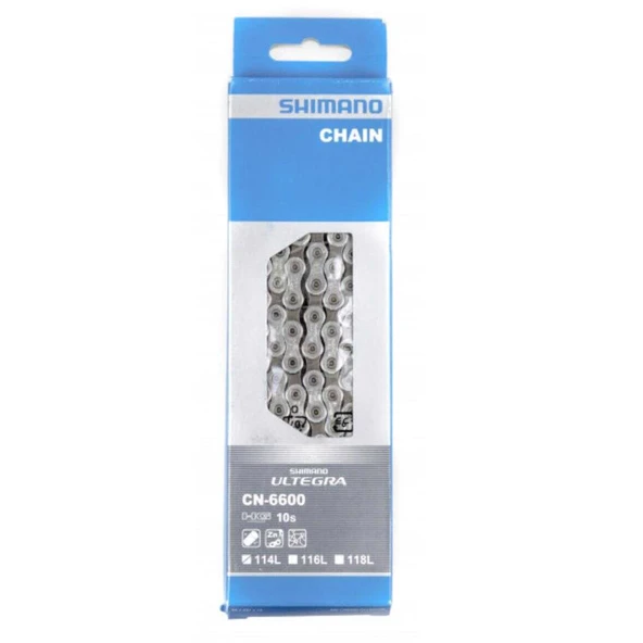 SHIMANO ULTEGRA CN-6600 10 VİTES 114 BAKLA ZİNCİR ürün görseli 1
