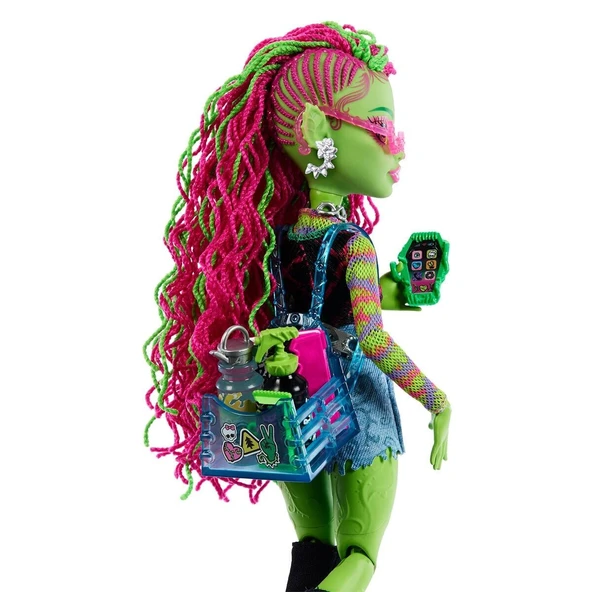 HRP81 Monster High Venus McFlytrap - Resim 4