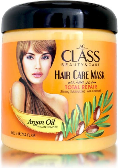 Ac Class Saç Maskesi Argan Yağı 1000 ml ürün görseli 1