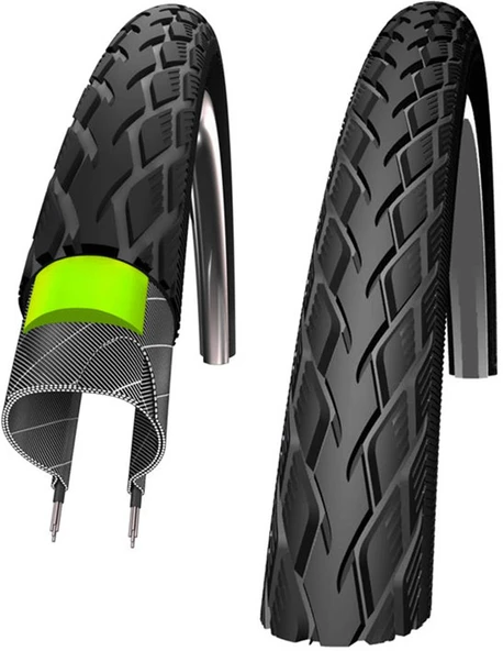 SCHWALBE MARATHON GREENGUARD 700x28c 28-622 DIŞ LASTİK ürün görseli 1