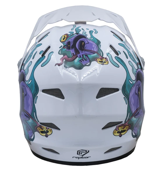 RAPTOR GRAVITY (IMPACT PRO) FULLFACE KASK - Resim 3