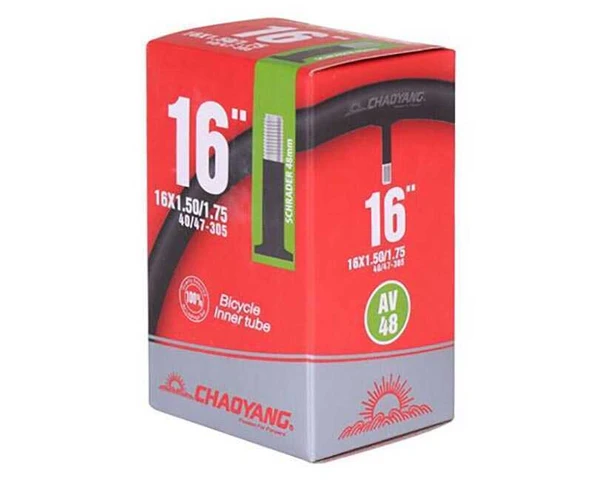 CHAOYANG 16x1.501.75 40 AV 48MM OTO SİBOP İÇ LASTİK ürün görseli 1