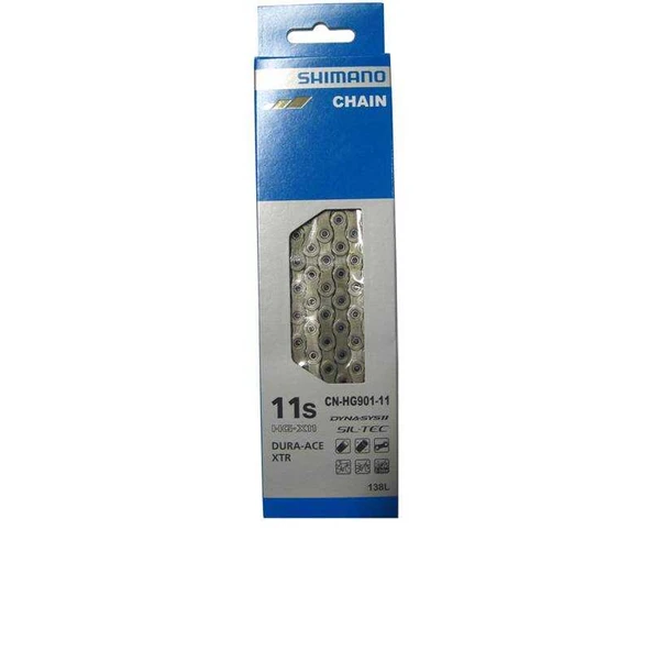 SHIMANO CN-HG901 11 VİTES 138 BAKLA ZİNCİR ürün görseli 1