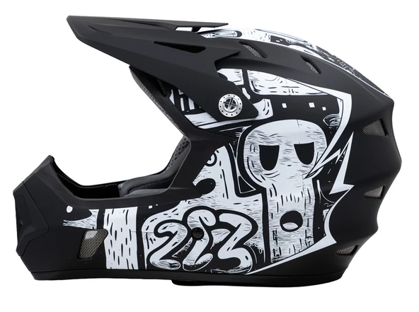 RAPTOR GRAVITY (IMPACT PRO) FULLFACE KASK - Resim 2