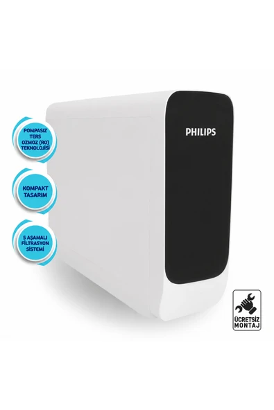 Philips Pompasız Su Arıtma Cihazı Aut3060/62 ürün görseli 1