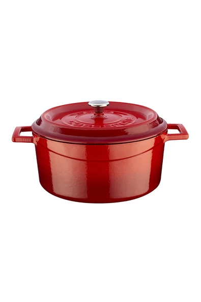 Lava Döküm Yuvarlak Tencere. Trendy Çap(Ø) 24cm. ürün görseli 1