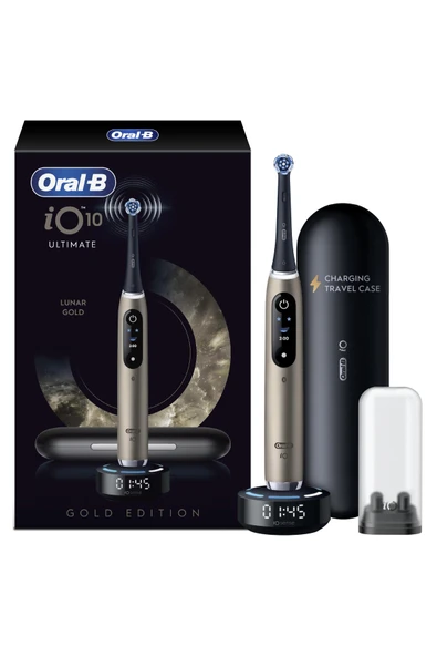 Oral-B iO 10 Şarjlı Diş Fırçası - Gold ürün görseli 1