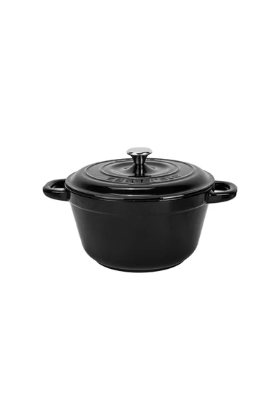 Lava Döküm Yuvarlak Tencere Döküm Demir Kapak New Heritage Serisi Çap(Ø)22cm. ürün görseli 1