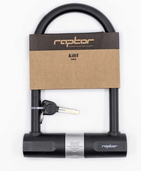 RAPTOR 85x140mm ANAHTARLI U KİLİT ürün görseli 1