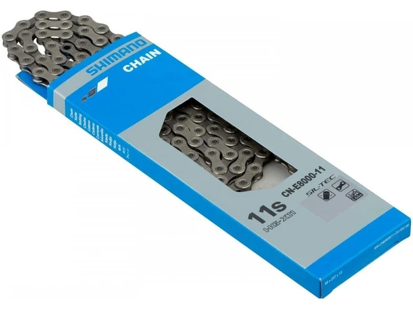 SHIMANO CN-E8000 11 VİTES 126 BAKLA (Quick-Link Dahil) E-BIKE ZİNCİR ürün görseli 1