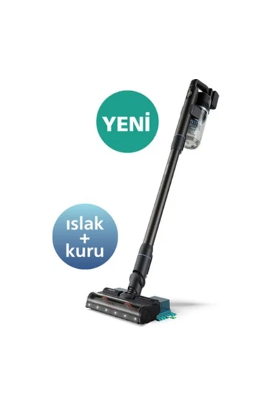 Philips 7000 Serisi Aqua Kablosuz Dik Süpürge, PowerCyclone 12, TriActive, 80 dk'ya kadar Çalışma, XC7053/01 ürün görseli 1