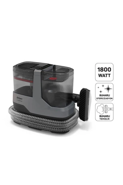 Arzum AR4351 HydroSteam Buharlı Temizleyici ve Leke Çıkarıcı 1800 W, 4 Farklı Mod, Gri ürün görseli 1