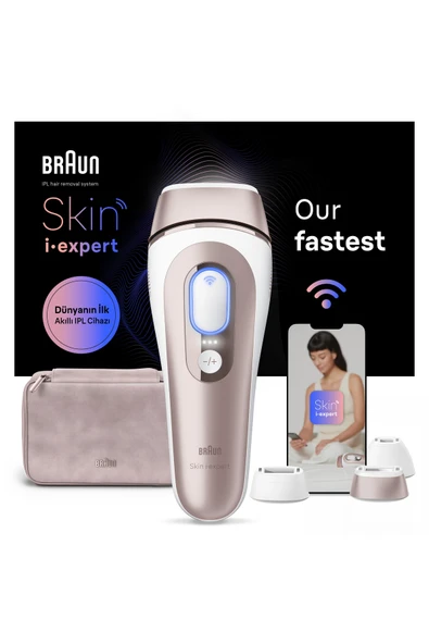 Braun IPL Skin i·expert, Evde Tüy Alma, Ücretsiz Uygulama, Çanta, Gillette Venus, 3 Başlık, PL7253 ürün görseli 1