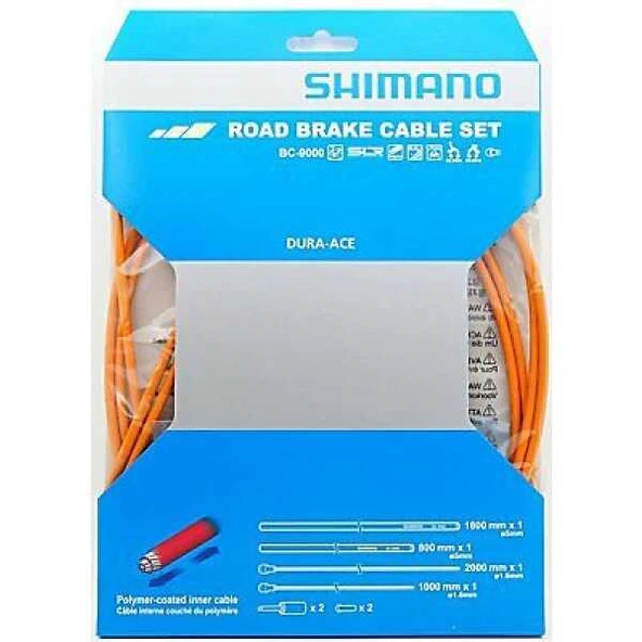 SHIMANO DURA ACE BC9000 ÖN-ARKA FREN KABLO SET ürün görseli 1