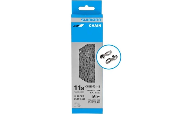 SHIMANO CN-HG701 11 VİTES 138 BAKLA (Quick-Link Dahil) ZİNCİR ürün görseli 1