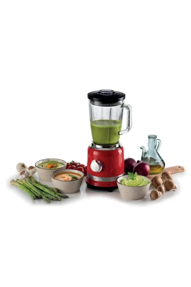 ARIETE Moderna Blender - Kırmızı - Resim 4