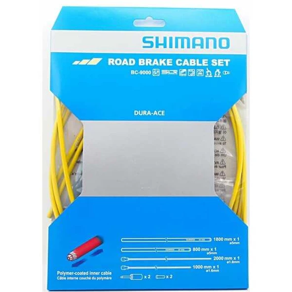 SHIMANO DURA ACE BC9000 ÖN-ARKA FREN KABLO SET ürün görseli 1