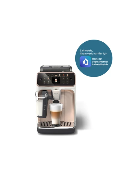 Philips 5500 Serisi LatteGo Tam Otomatik Espresso Makinesi, 20 Sıcak ve Soğuk İçecek, EP5543/80 ürün görseli 1