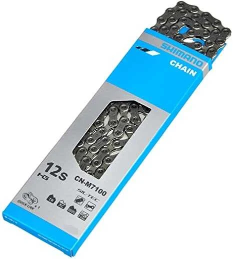 SHIMANO SLX CN-7100 12 VİTES 116 BAKLA ZİNCİR  (Quick-Link Dahil) ürün görseli 1