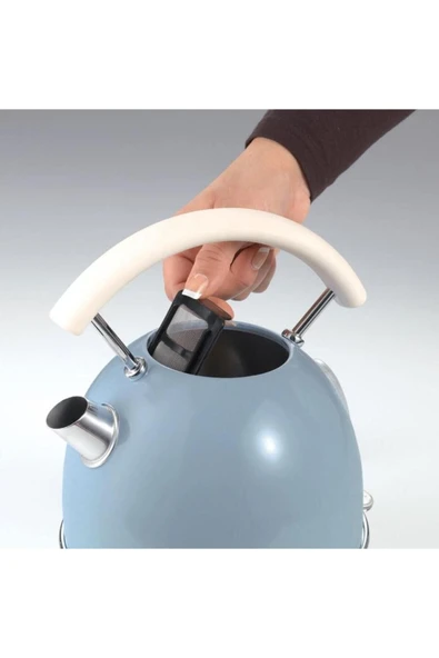 ARIETE Vintage 2877 Kettle Mavi - Resim 3