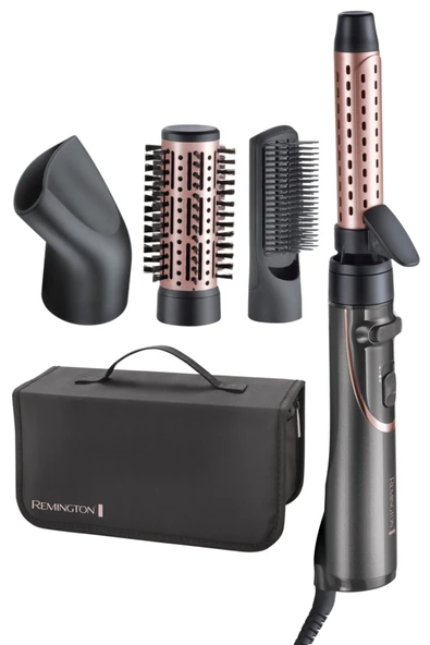 Remington Metalik Gri Curl&Straight Confidence Saç Şekillendirme Seti As8606 ürün görseli 1
