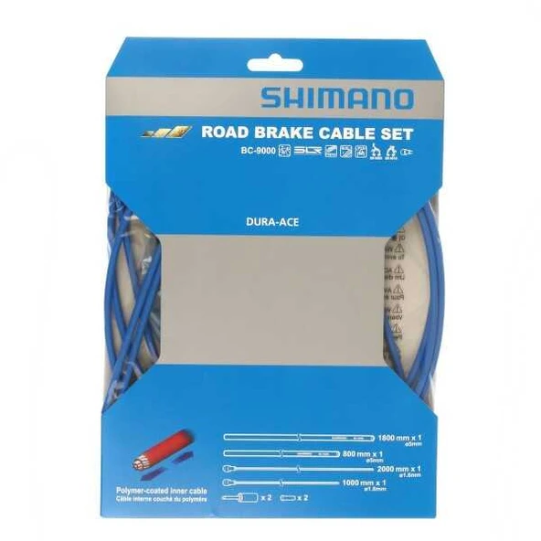 SHIMANO DURA ACE BC9000 ÖN-ARKA FREN KABLO SET ürün görseli 1